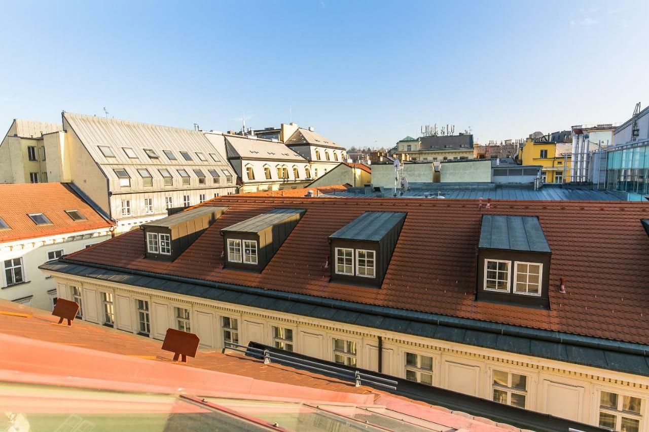 Attic Apartment By Wenceslas Square Praag Buitenkant foto